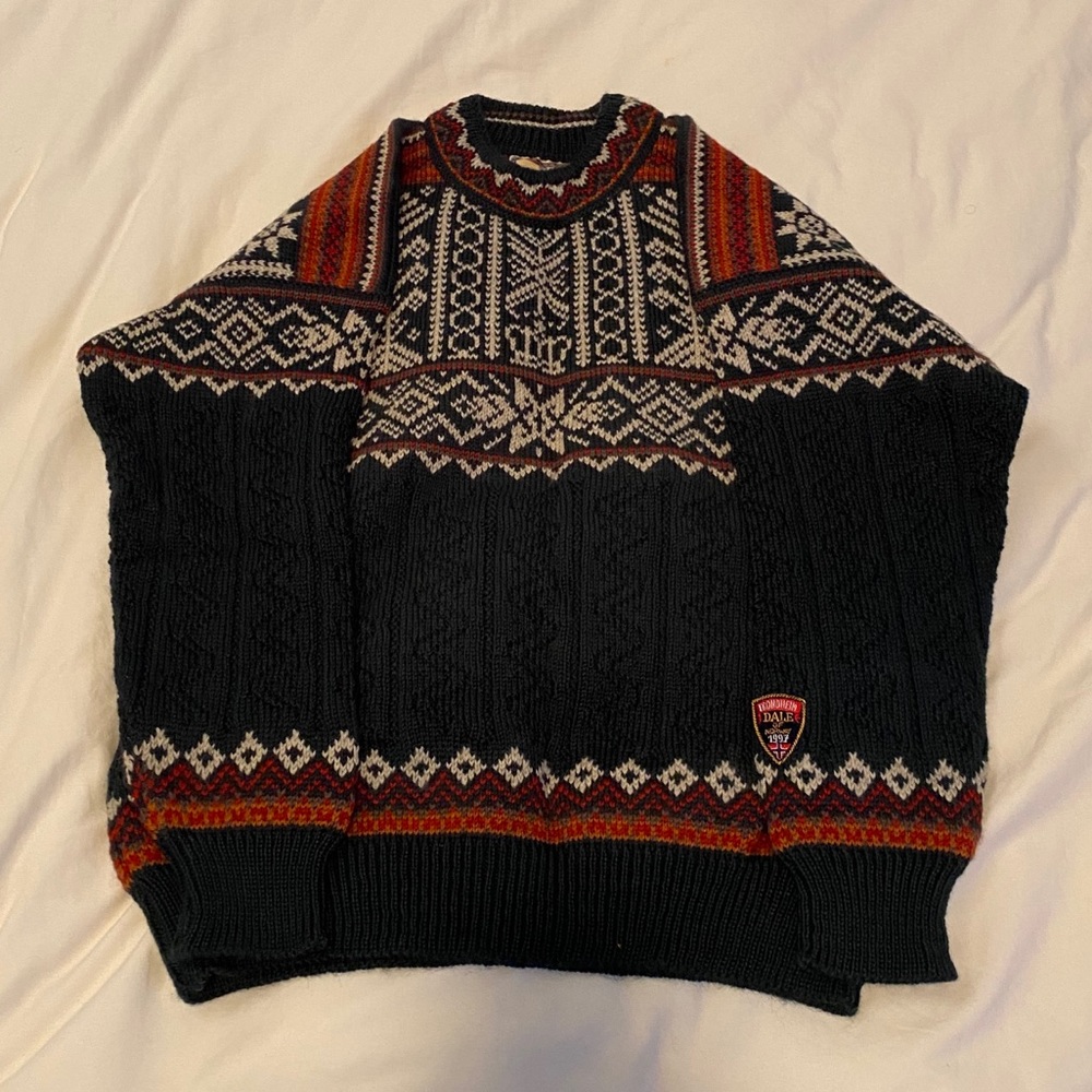 Vintage Dale of Norway Men’s Ski Sweater